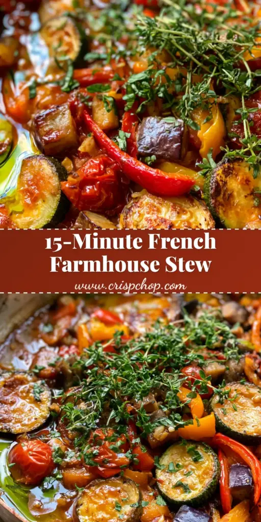 A rustic copper pan filled with Provençal recipes featuring golden zucchini, purple eggplant, and red peppers. (Provençal recipes)